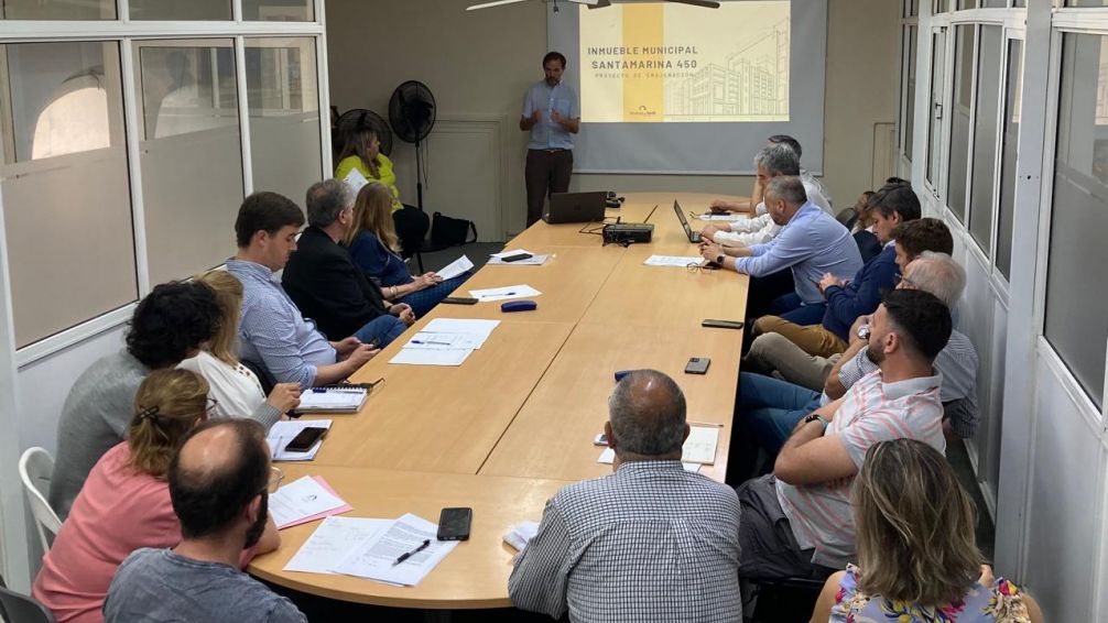 El Ejecutivo presentó al Concejo los alcances del proyecto de venta del predio de avenida Santamarina