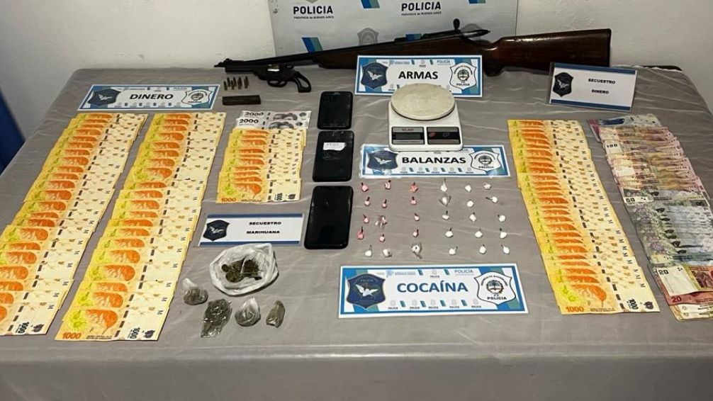 Tras un allanamiento, detuvieron a un hombre por venta de estupefacientes