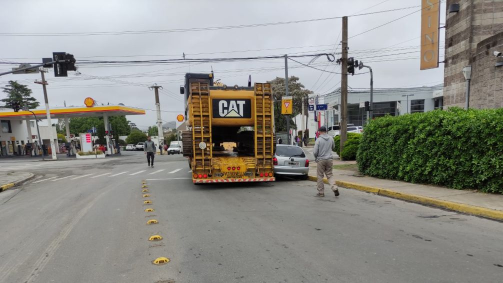 Choque sin lesionados en la zona del Casino