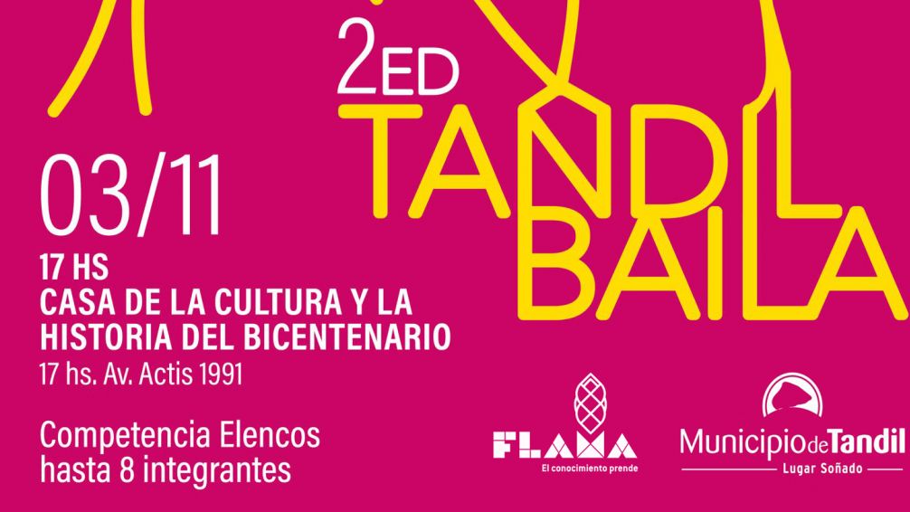 La Casa del Bicentenario será escenario de una nueva jornada del Tandil Baila