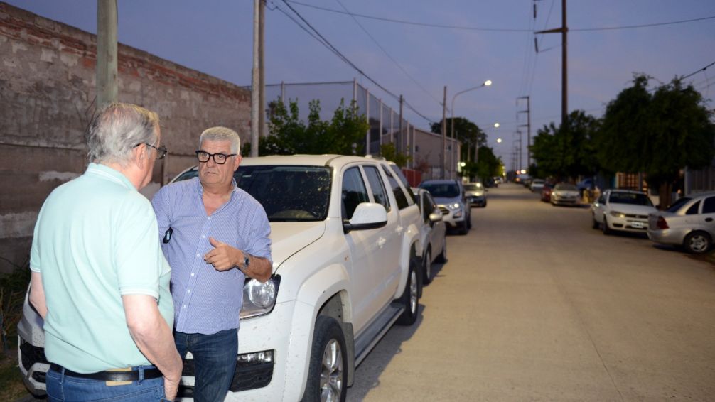 Lunghi resaltó el alto impacto de las obras de alumbrado público en la Zona Norte 