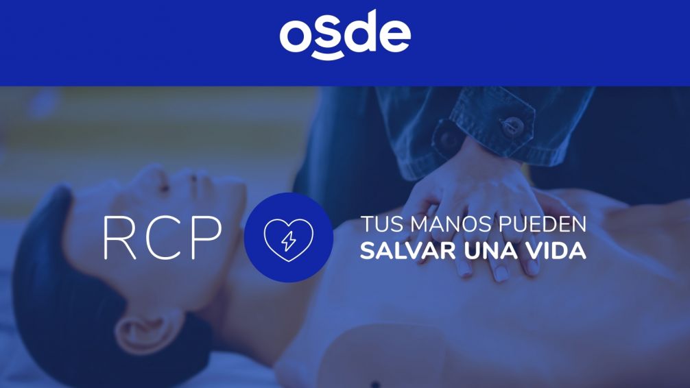 Osde invita al curso "RCP: Tus manos pueden salvar vidas"