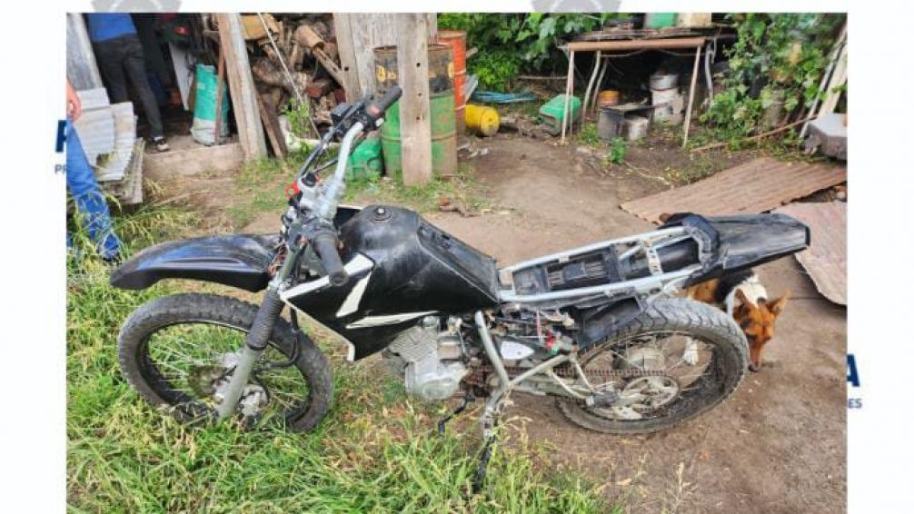Recuperan cuatro motos que habían sido robadas