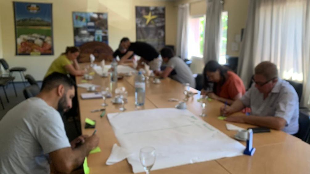 Reunión de trabajo para avanzar en las metas y acciones a futuro del sector de la cuchillería tandilense