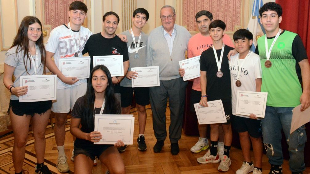 Reconocieron a los tandilenses que obtuvieron medallas en los Juegos Bonaerenses 2024