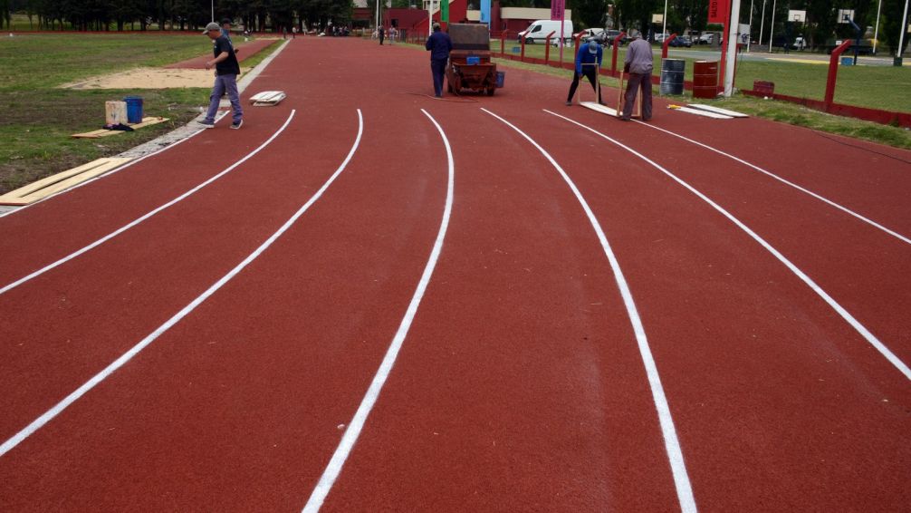 La pista sintética de atletismo, un sueño hecho realidad