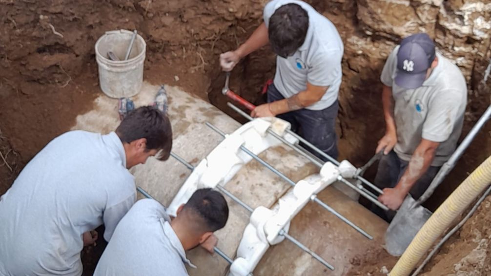 Obras Sanitarias completó el arreglo de una importante cañería de la red de agua