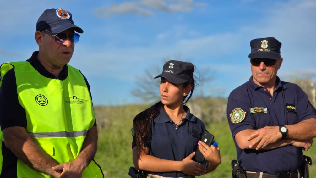 Se realizó la primera práctica de búsqueda de personas en lugares agrestes