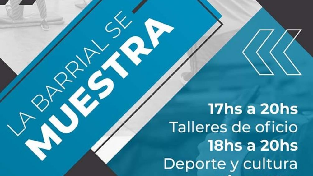 El domingo 1 de diciembre, la Barrial se Muestra a la comunidad