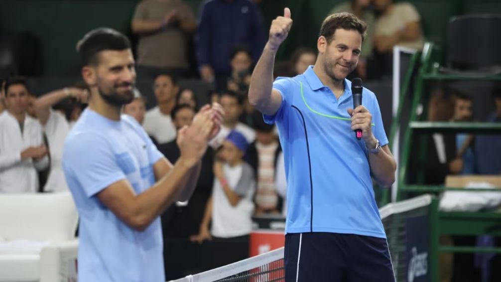 Del Potro tuvo su fiesta de despedida