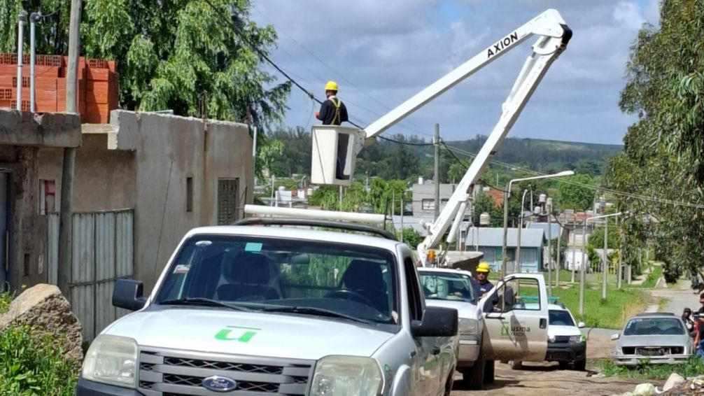 Nuevamente la Usina volvió a cortar la luz en la toma de La Movediza