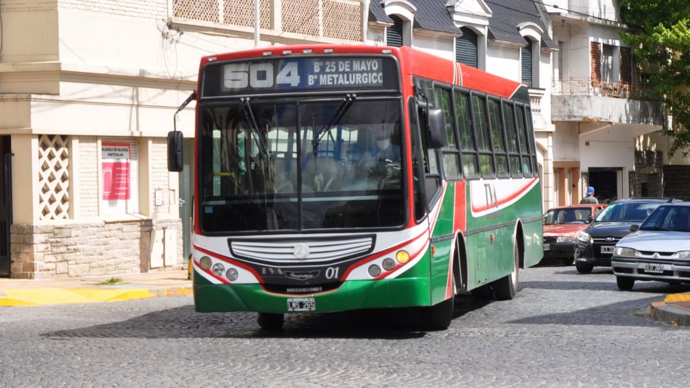 Cambio en el recorrido del colectivo verde
