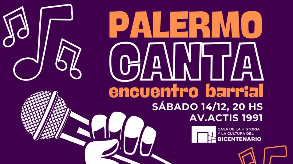 La Casa del Bicentenario abre sus puertas a cantantes del barrio y la ciudad