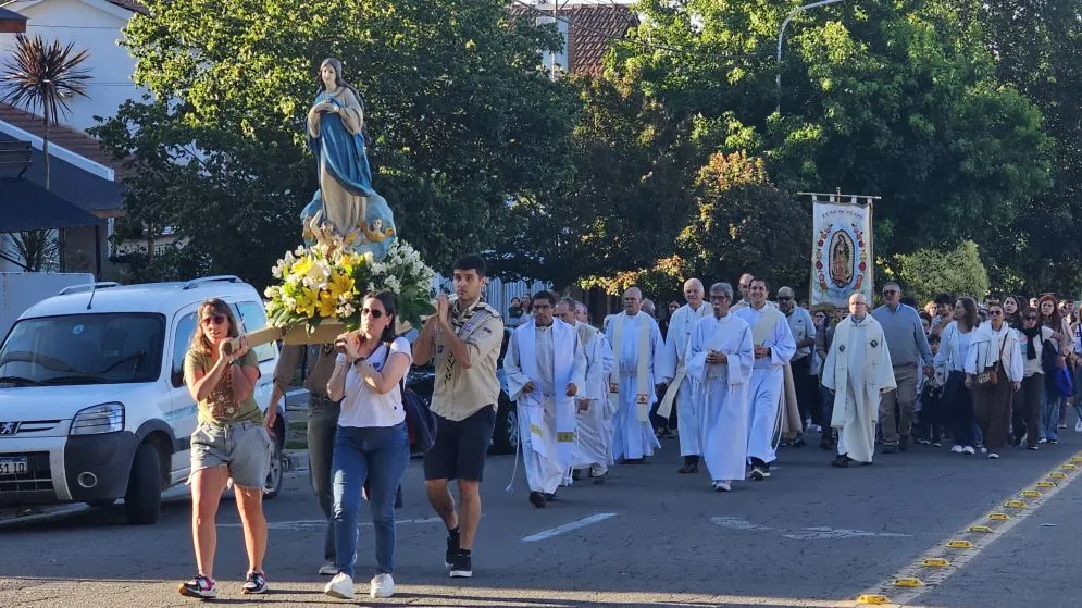 Se celebró la fiesta de la Inmaculada Concepción de la Virgen en nuestra ciudad