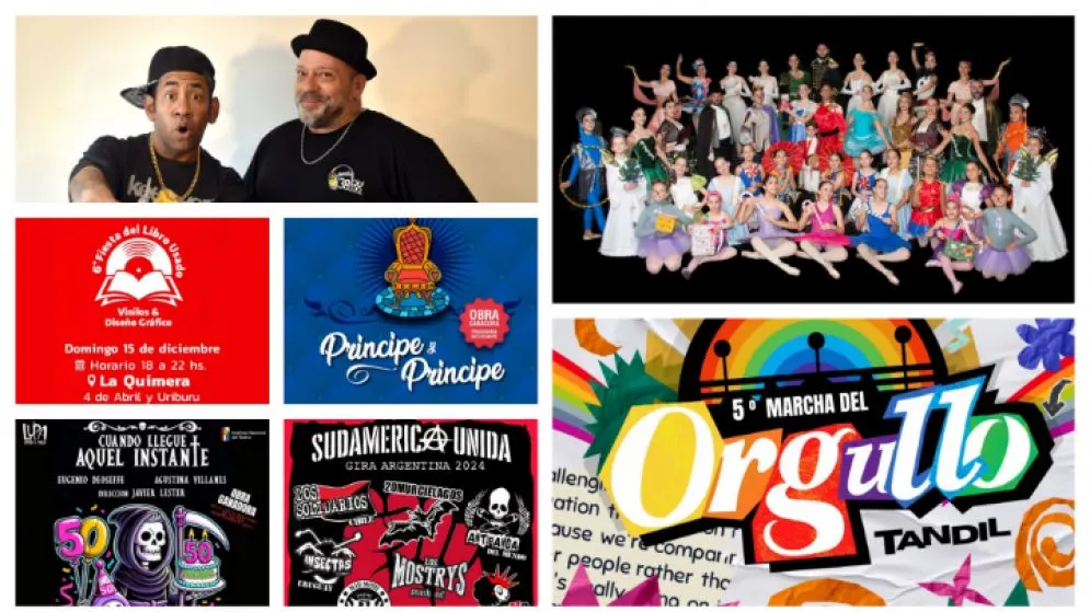 Gran agenda del fin de semana tandilense