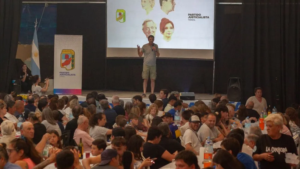 El Partido Justicialista de Tandil cerró el año con un multitudinario almuerzo 