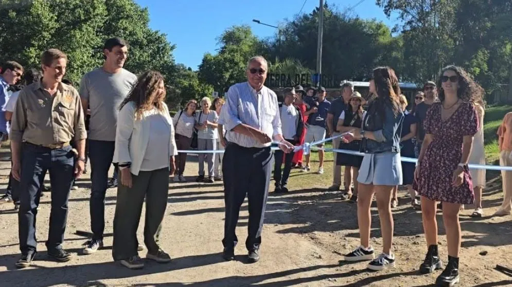 Se inauguró el Parque Ambiental en la Reserva Natural Sierra del Tigre