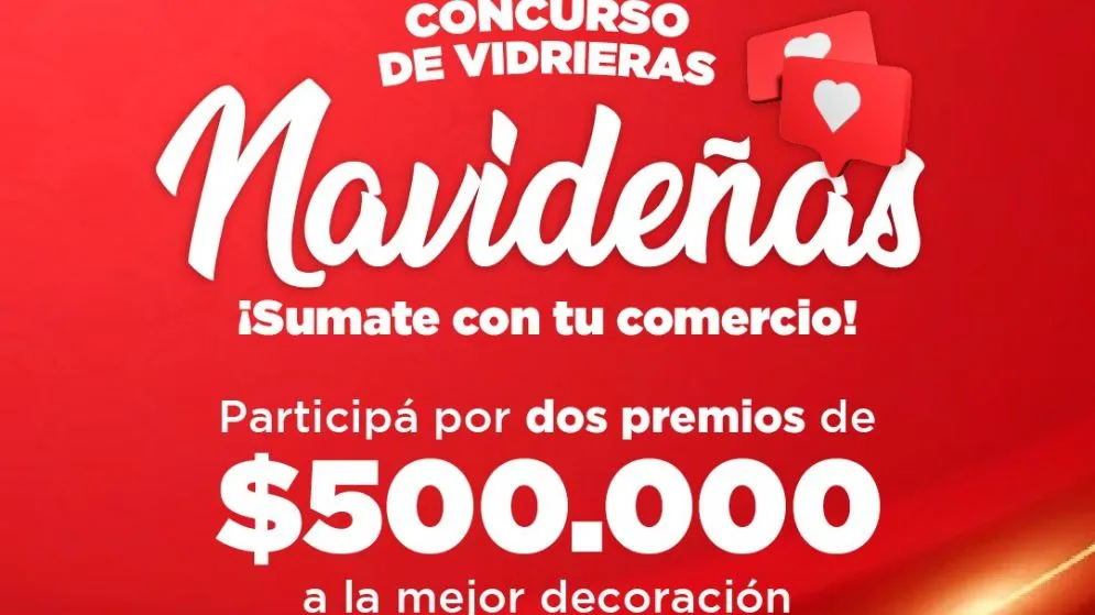 Extienden el plazo de inscripción al concurso "Vidrieras Navideñas"