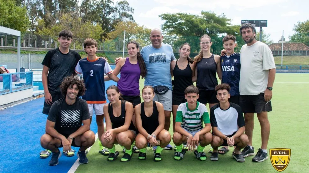 Jugadores de la Federación Tandilense de Hockey participaron en la 1° Concentración Regional 2025 