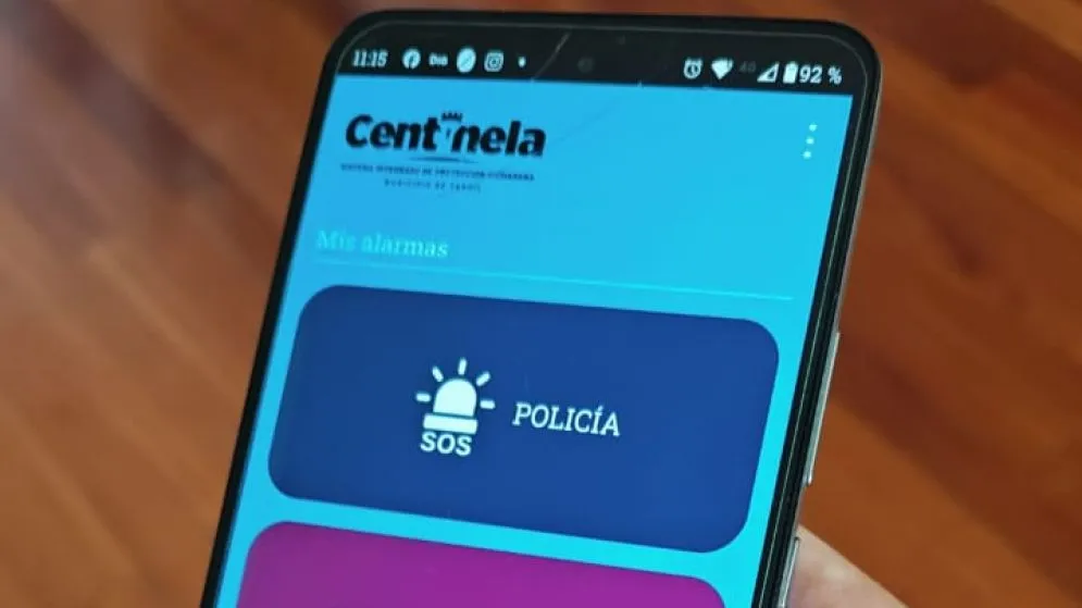 La App Centinela presentó una actualización que hace más eficiente su uso