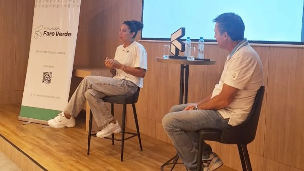 Macarena Ceballos y Gustavo Roldán visitaron Tandil para una jornada de capacitación sobre alto rendimiento