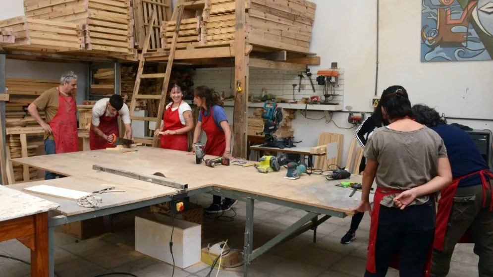 Se pusieron en marcha los talleres del Polo Productivo y Social