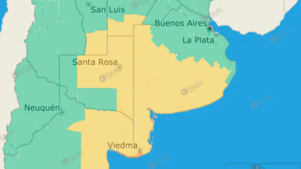 Alerta meteorológico para Tandil y la zona