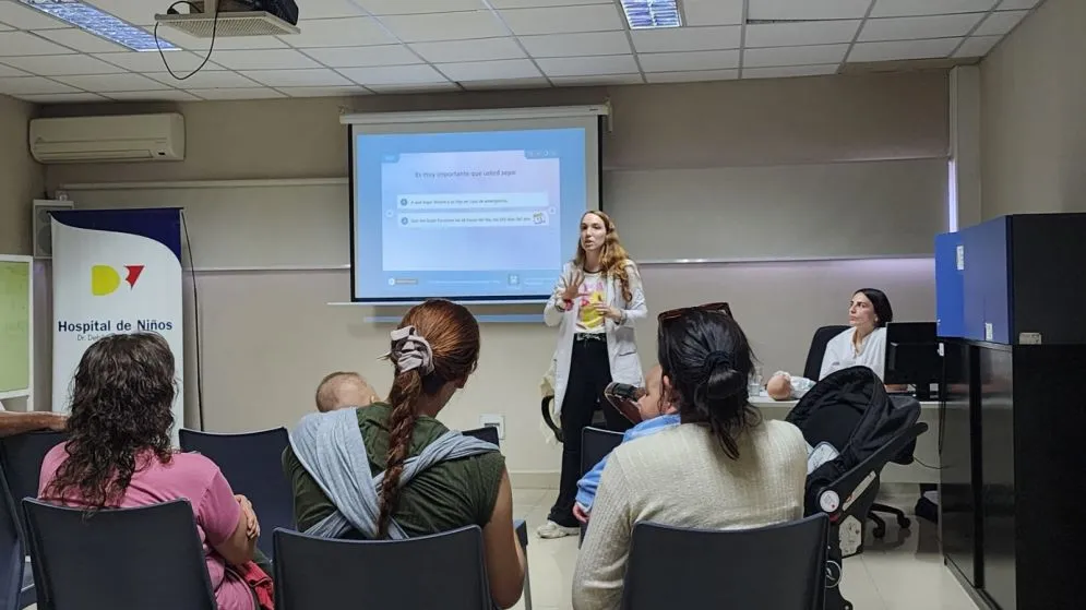 Se realizan cursos gratuitos de RCP neonatal abiertos a la comunidad 