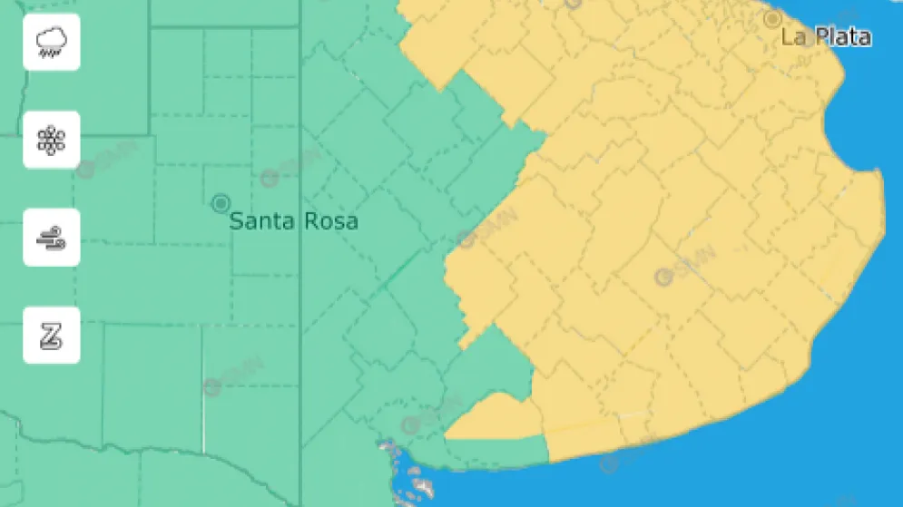 Alerta meteorológico para Tandil y la zona