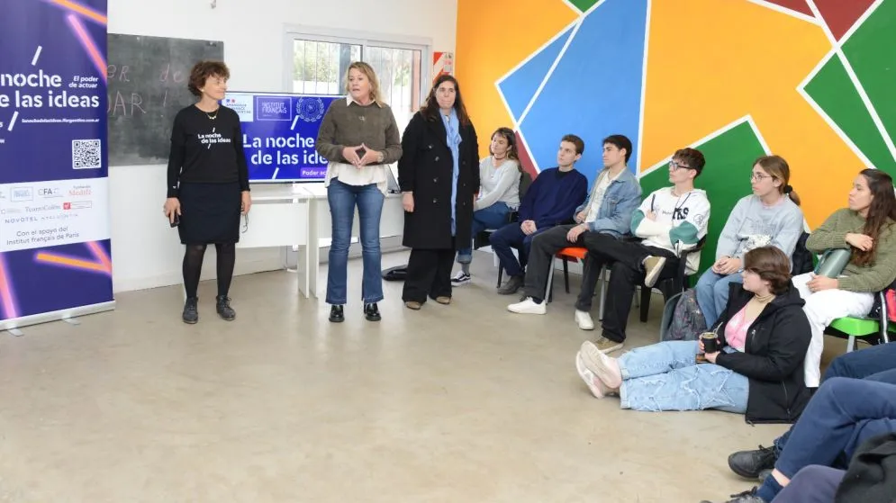 Noche de las Ideas: Tandil celebró un encuentro para jóvenes y la presentación de Huella Joven