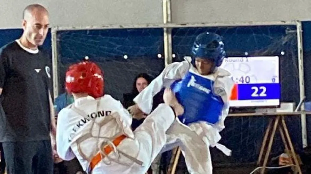 Más de un centenar de competidores en el torneo de taekwondo de Gimnasia 