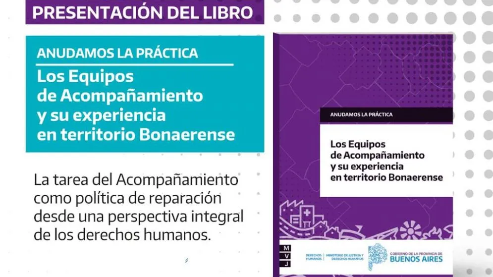 Derechos Humanos: Presentan un libro sobre el acompañamiento a víctimas 