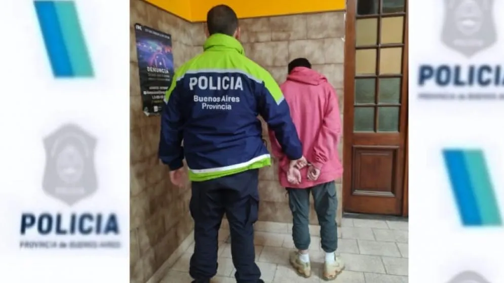 Lo buscaban por una causa judicial e intentó huir con un arma