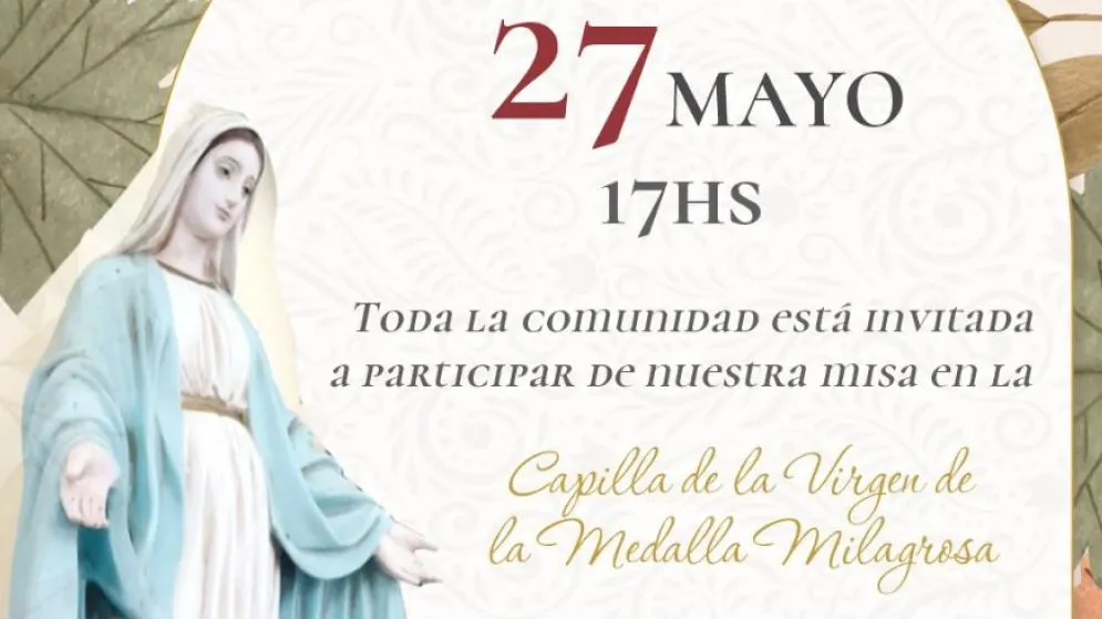 Misa en la Capilla de la Medalla Milagrosa