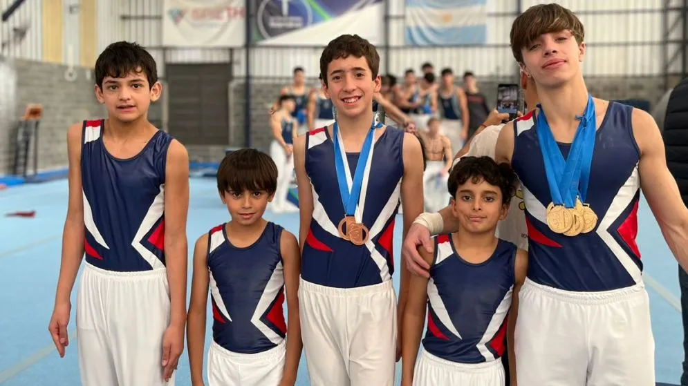 Destacada actuación de atletas de Ferro en el Provincial Federativo de Gimnasia Artística Masculina