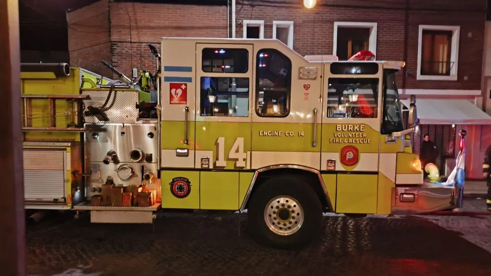 Bomberos controlaron un incendio en una vivienda de calle 14 de Julio