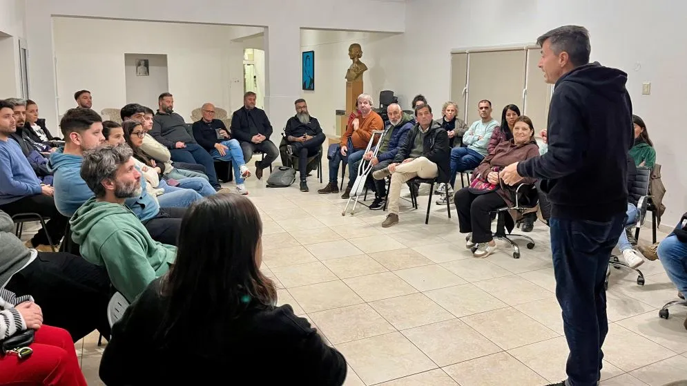 Encuentro en el PJ de Tandil en respaldo a la candidatura de Cristina Fernández de Kirchner