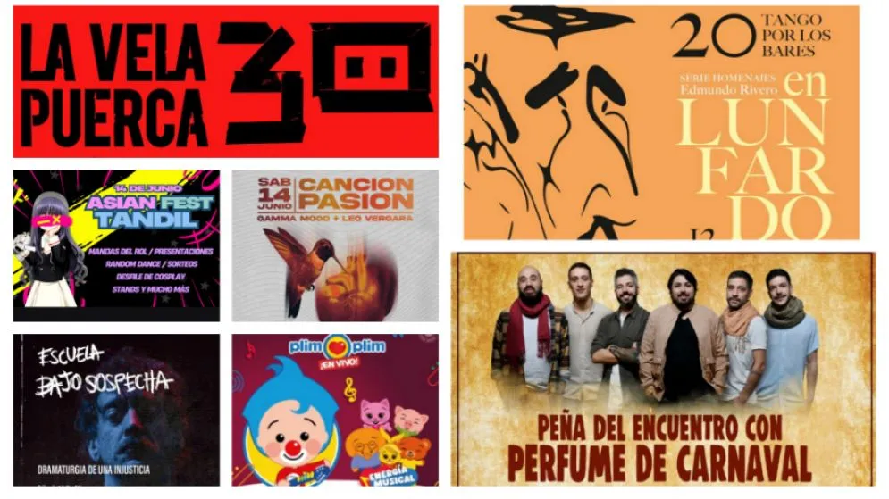 La agenda más completa del finde largo tandilense
