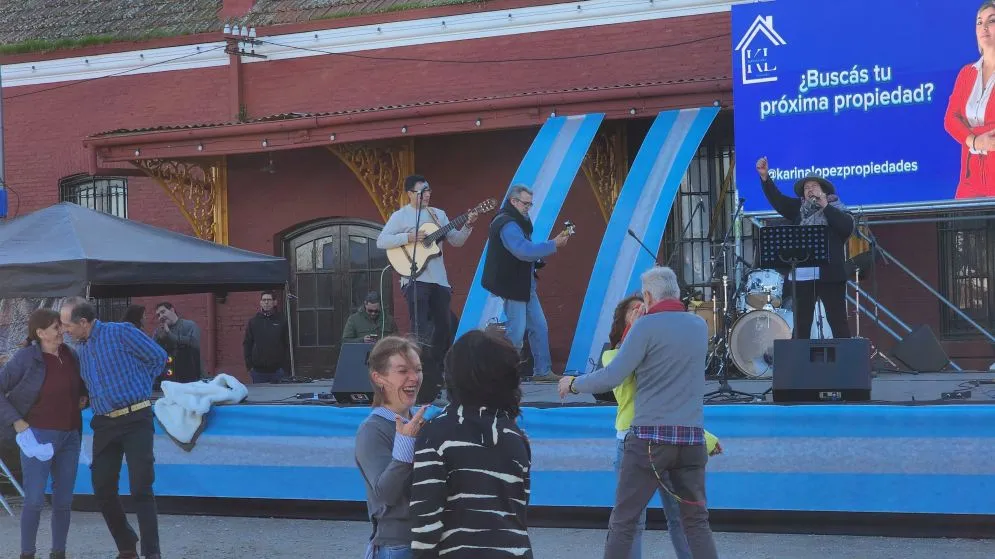 Comenzó el festival "Mi Bandera" en la Estación