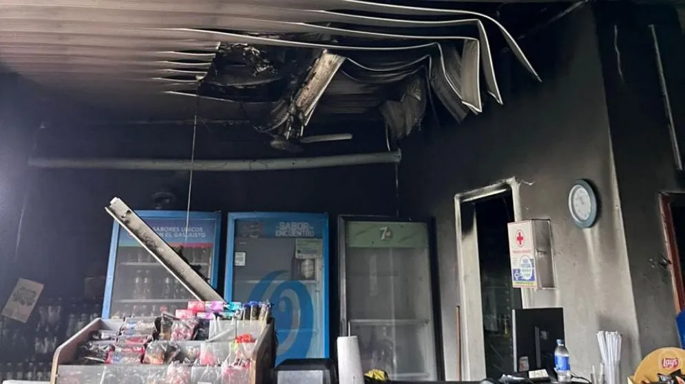 Se incendio la cantina del Club Talleres
