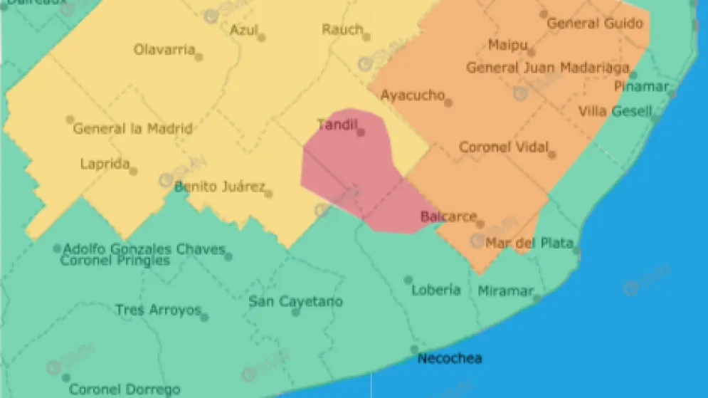 IMAGEN: SERVICIO METEOROLOGICO NACIONAL