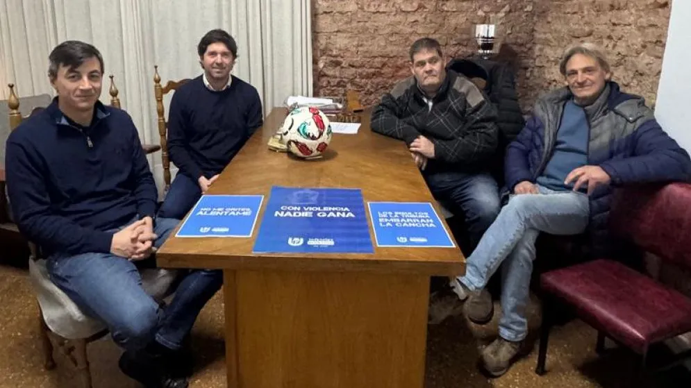Federico Martínez: "La Liga Tandilense de Fútbol se suma a la campaña de Infancias Respetadas"