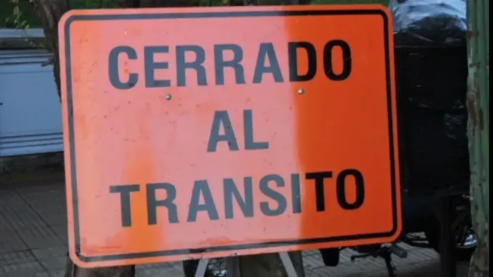 Este lunes se cortará el tránsito en una mano de av. Colón entre España y Garibaldi