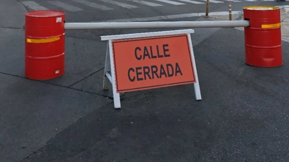 Este miércoles se cortará el tránsito en avenida España para reparar una cañería de agua
