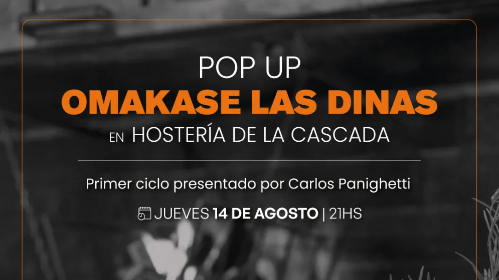 Omakase Las Dinas llega a Hostería de la Cascada con una propuesta de cocina en vivo