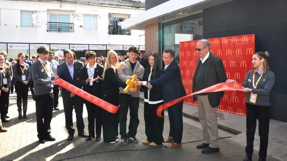 McDonald's abrió su primer local en Tandil