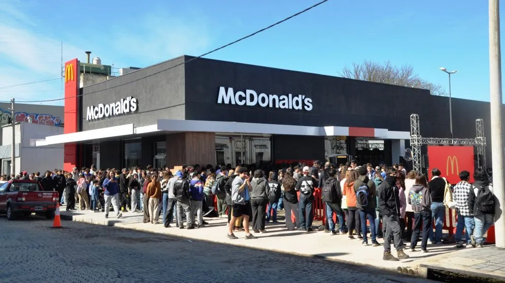 McDonald's abrió su primer local en Tandil
