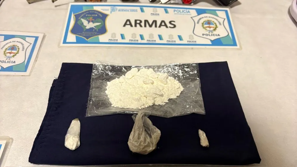 Allanamiento en el barrio Falucho 22: secuestran cocaína y armas de fuego