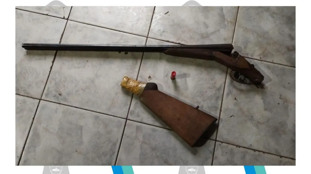 Secuestraron más de 11 kilos de marihuana y una escopeta en un allanamiento