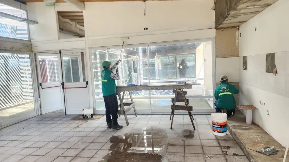 El Municipio avanza con las obras de construcción del Centro de Desarrollo Infantil en barrio Palermo